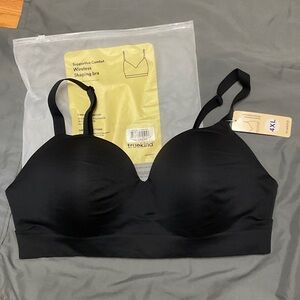 Truekind Black Wireless Shaping Bra
